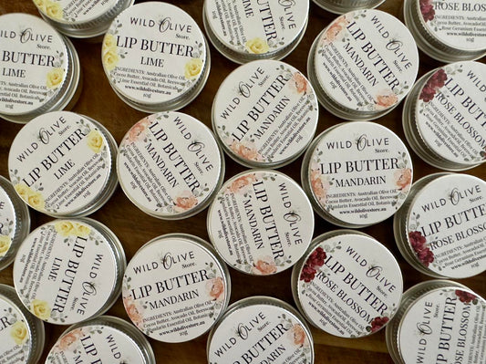 LIP BUTTER ROSE GERANIUM