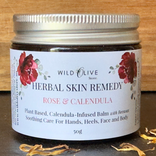 HERBAL SKIN REMEDY - Rose & Calendula