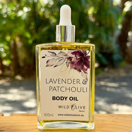 BODY OIL - Lavender + Patchouli