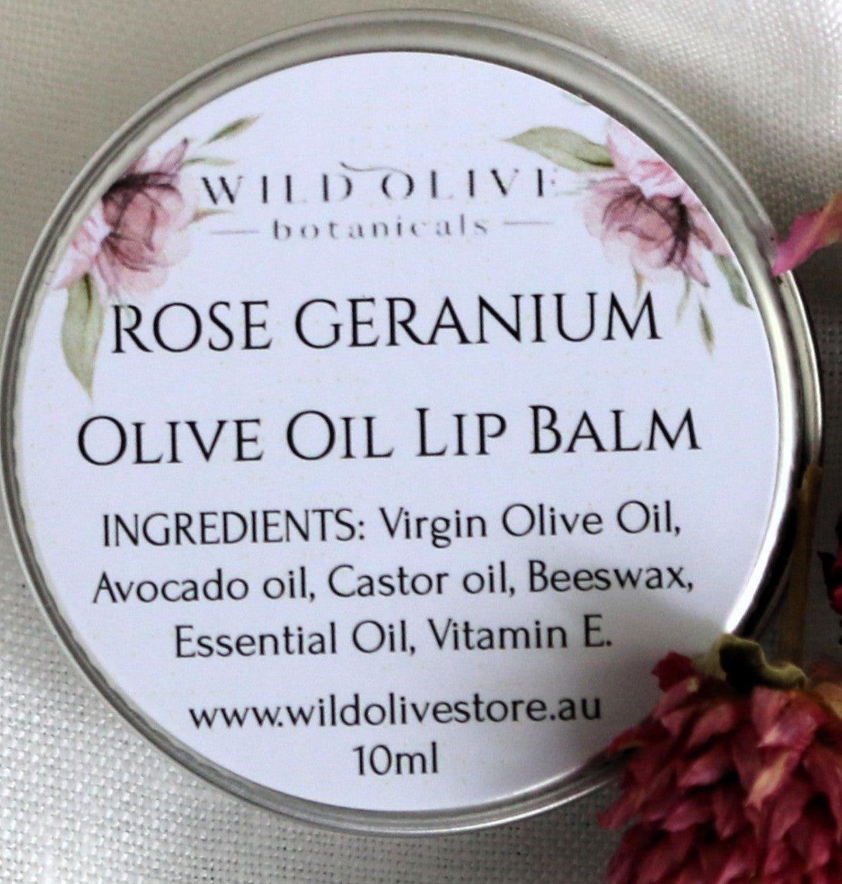 LIP BALM - Rose & Geranium